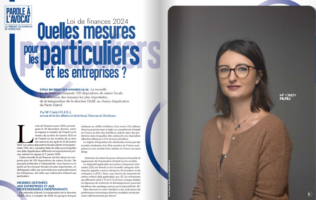 Loi de finances 2024 : quelles mesures pour les particuliers et les entreprises ?