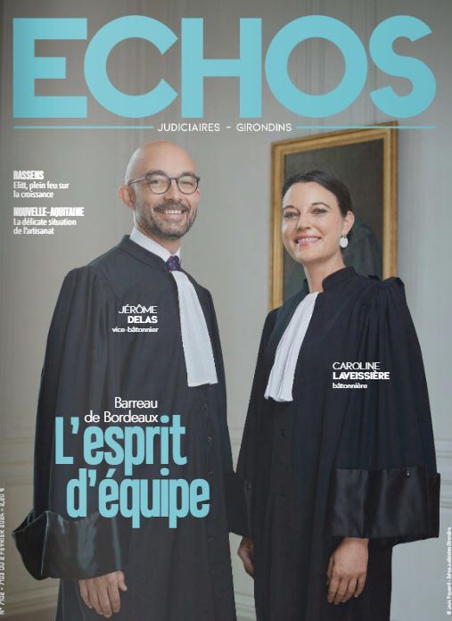 Dans les Echos Judiciaires du 2 février 2024