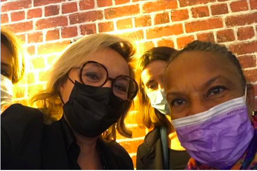 Rencontre avec l'ancienne Garde des Sceaux Christiane TAUBIRA