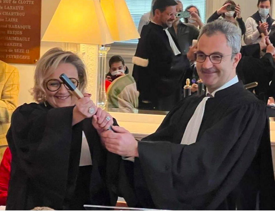 TRANSMISSION DU BATON PAR LE BATONNIER BAYLE