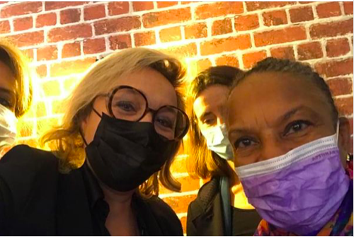 RENCONTRE DE MME LA BATONNIERE AVEC CHRISTIANE TAUBIRA