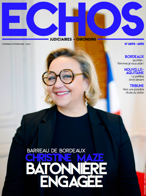 Dans les Echos Judiciaires du 4 février
