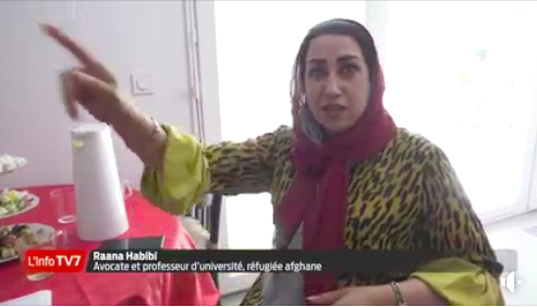 Accueil de Raana HABIBI Avocate Afghane par les Avocats du Barreau de Bordeaux 
