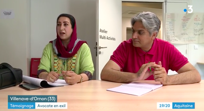 REPORTAGE France 3 - LE PARCOURS DE RAANA HABIBI 